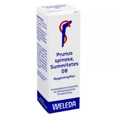 PRUNUS SPINOSA SUMMITATES D 8 Augentropfen, 10 ml