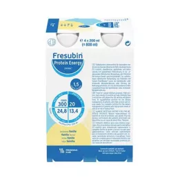FRESUBIN PROTEIN Energy DRINK Vanille Trinkfl., 4X200 ml