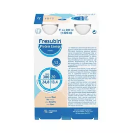 FRESUBIN PROTEIN Energy DRINK Nuss Trinkflasche, 4X200 ml