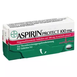 ASPIRIN Protect 100 mg magensaftres.Tabletten, 42 St