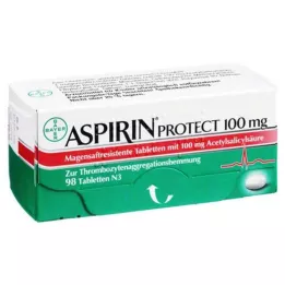 ASPIRIN Protect 100 mg magensaftres.Tabletten, 98 St