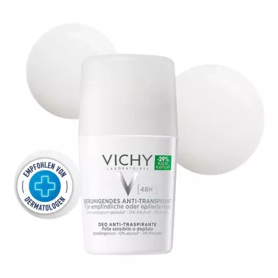 VICHY DEO Roll-on Sensitiv Antitranspirant 48h, 50 ml