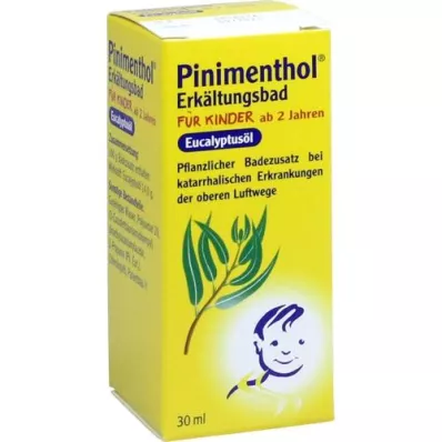 PINIMENTHOL Erkältungsbad f.Kind ab 2 J.Eucalyptus, 30 ml