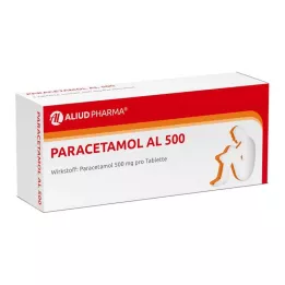 PARACETAMOL AL 500 Tabletten, 20 St