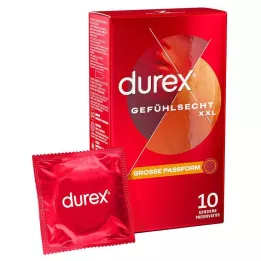 DUREX Gefühlsecht extra groß Kondome, 10 St