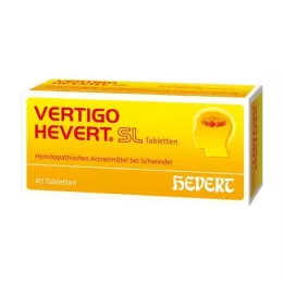 VERTIGO HEVERT SL Tabletten, 40 St