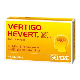 VERTIGO HEVERT SL Tabletten, 40 St