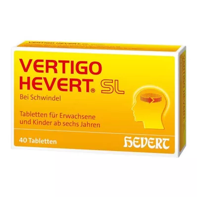 Vertigo Hevert SL Tabletten, 40 St