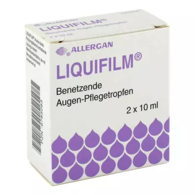 LIQUIFILM Benetzende Augen Pflegetropfen, 2X10 ml LIQUIFILM Benetzende Augen Pflegetropfen, 2X10 ml