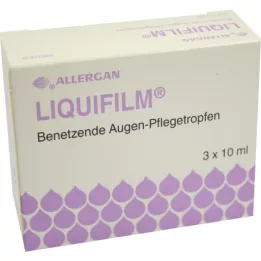 LIQUIFILM Benetzende Augen Pflegetropfen, 3X10 ml