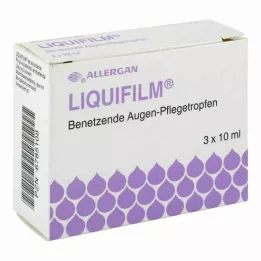 LIQUIFILM Benetzende Augen Pflegetropfen, 3X10 ml