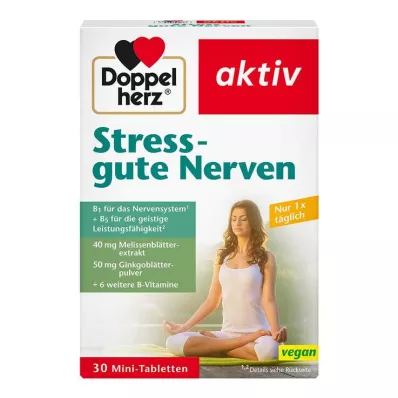 DOPPELHERZ Stress gute Nerven Tabletten, 30 St DOPPELHERZ Stress gute Nerven Tabletten, 30 St