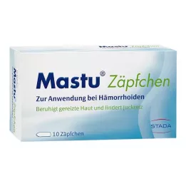 MASTU Zäpfchen Hämorrhoiden, 10 St