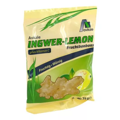 INGWER LEMON Bonbons+Vitamin C, 75 g