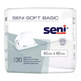 SENI Soft Basic Bettschutzunterlage 40x60 cm, 30 St
