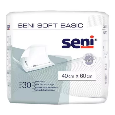 SENI Soft Basic Bettschutzunterlage 40x60 cm, 30 St