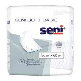 SENI Soft Basic Bettschutzunterlage 60x90 cm, 30 St