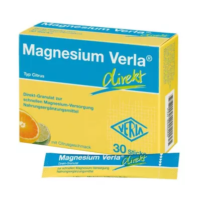 MAGNESIUM VERLA direkt Granulat Citrus, 30 St