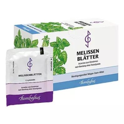 Melissen Blättertee Filterbeutel, 20X1.5 g
