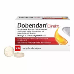 DOBENDAN Direkt Flurbiprofen 8,75 mg Lutschtabl., 24 St