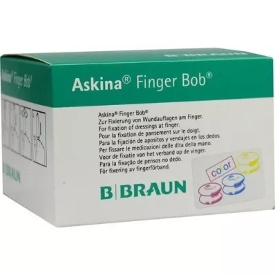 ASKINA Finger Bob farbig, 50 St