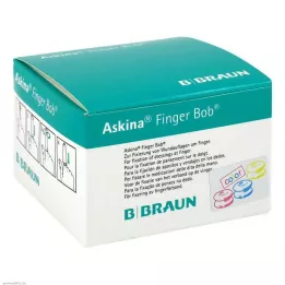 ASKINA Finger Bob farbig, 50 St