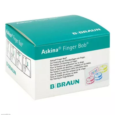ASKINA Finger Bob farbig, 50 St