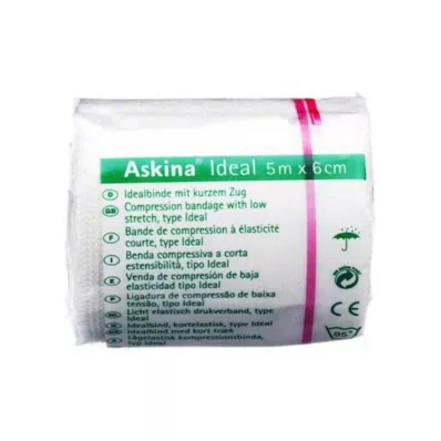 ASKINA Idealbinde 6 cmx5 m celloph., 1 St ASKINA Idealbinde 6 cmx5 m celloph., 1 St