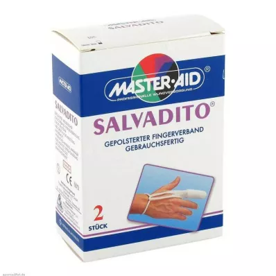 Salvadito fingerfertiger Verband Master Aid, 2 St