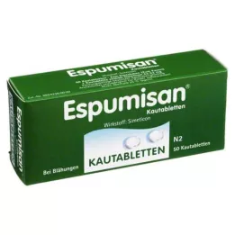 ESPUMISAN Kautabletten, 50 St