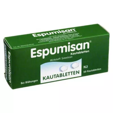 ESPUMISAN Kautabletten, 50 St