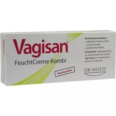 VAGISAN FeuchtCreme Kombi 8 Ovula+10 g Creme, 1 P