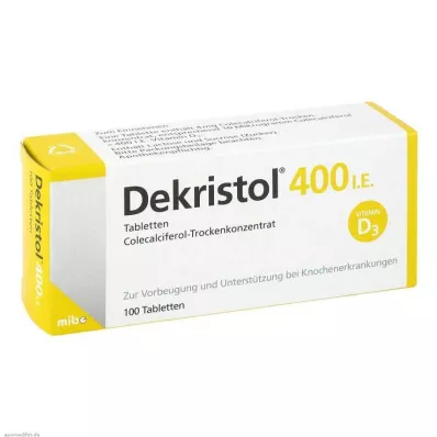 DEKRISTOL 400 I.E. Tabletten, 100 St