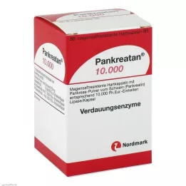 PANKREATAN 10.000 magensaftresistente Hartkapseln, 50 St