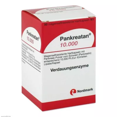PANKREATAN 10.000 magensaftresistente Hartkapseln, 50 St PANKREATAN 10.000 magensaftresistente Hartkapseln, 50 St