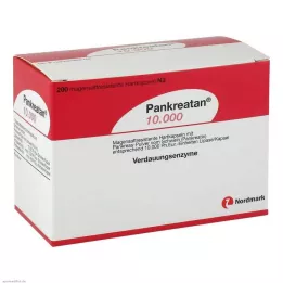 PANKREATAN 10.000 magensaftresistente Hartkapseln, 200 St