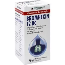 BROMHEXIN 12 BC Tropfen zum Einnehmen, 50 ml