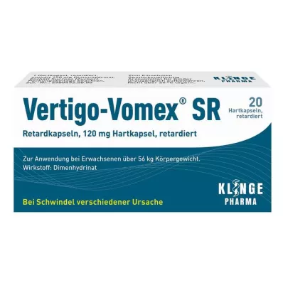 Vertigo-Vomex® SR Retardkapseln, 20 St