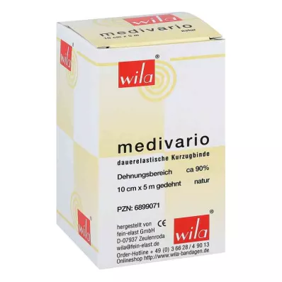 Medivario Binde 5mx10cm natur (1 stk)