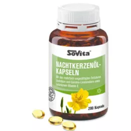 SOVITA Nachtkerzenöl Kapseln, 200 St