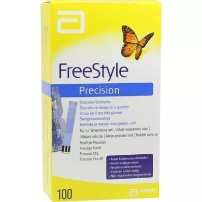 FREESTYLE Precision Blutzucker Teststr.o.Codierung, 100 St