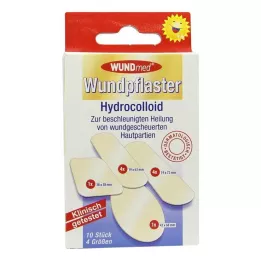 WUNDPFLASTER Hydrocolloid 4 Größen, 10 St