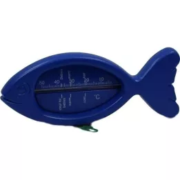 BADETHERMOMETER Fisch blau, 1 St