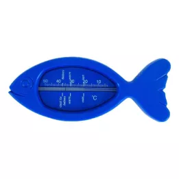 BADETHERMOMETER Fisch blau, 1 St