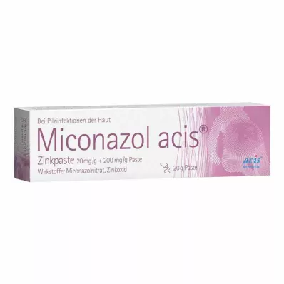 Miconazol acis Zinkpaste, 20 g