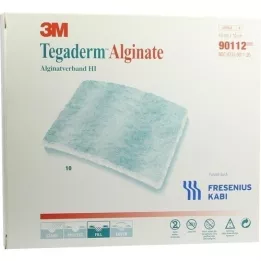 TEGADERM Alginate FK Kompressen 10x10 cm 90112, 10 St