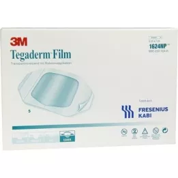 TEGADERM Film 6x7 cm 1624NP, 5 St