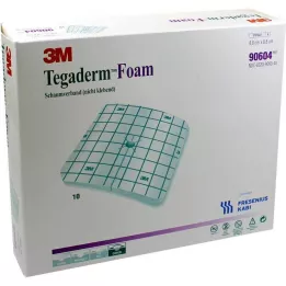 TEGADERM Foam Verband FK 8,8x8,8 cm 90604, 10 St