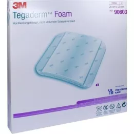 TEGADERM Foam Verband FK 20x20 cm 90603, 5 St