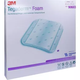 TEGADERM Foam Verband FK 20x20 cm 90603, 5 St